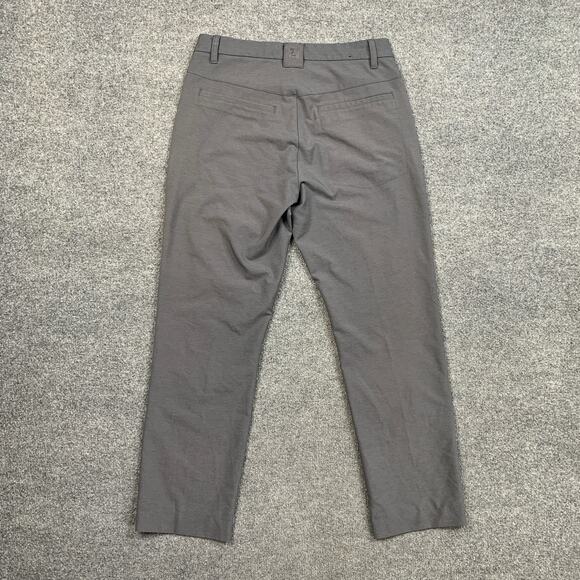 FootJoy Pants Mens 30 Grey Flat Front Golf Performance Lightweight Golf Chino FJ - Picture 9 of 14